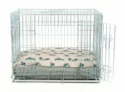 Top 10 👍 Flash Sale 🥰 Personalised 🐶 🐕 Dog Cushion in Central Park by Lords & Labradors 🔔 🛒 -Cheap Lords & Labradors Store Central Park Cushion Silver Crate Front 913e03f9 3479 43b2 b375 5a9b49346933