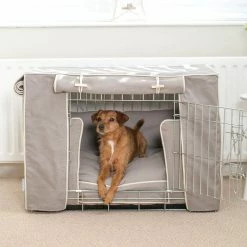 Coupon ⌛ Cheapest 👍 🦮 Dog Crate Set in Savanna Stone by Lords & Labradors 🥰 🥰