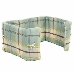 Outlet 💯 Best Pirce 🛒 🐕 Dog Crate Bumper in Balmoral Duck Egg by Lords & Labradors 🥰 👍 -Cheap Lords & Labradors Store balmoral duck egg crate cover studio side