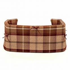 Cheapest 😍 Top 10 🔔 🐶 Dog Crate Bumper in Balmoral Mulberry Tweed by Lords & Labradors 😉 ⭐ -Cheap Lords & Labradors Store balmoral mulberry bumper studio back