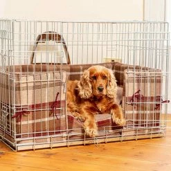 Buy 🔔 Top 10 ⌛ 🐶 Dog Cushion in Balmoral Mulberry Tweed by Lords & Labradors 🥰 🔥