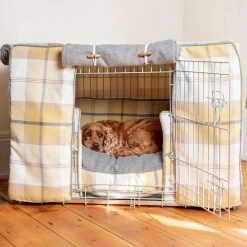 Best deal ✨ Budget ⌛ 🐕 Dog Crate with Cosy Tweed Crate Cover by Lords & Labradors 🤩 ❤️ -Cheap Lords & Labradors Store balmoral ochre ash crate cover 9fa5dc52 298b 4d56 a8aa 748ab66d4534