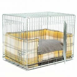 Brand new 🛒 New ⌛ 🐕 Dog Crate Set in Balmoral Ochre Ash Tweed by Lords & Labradors 👍 😀 -Cheap Lords & Labradors Store balmoral ochre ash tweed crate set by lords labradors crate