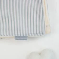 Flash Sale 🌟 Outlet ⌛ Personalised 🐶 🦮 Dog & Puppy Blanket By Lords & Labradors - Spots & Stripes collection 🛒 😀 -Cheap Lords & Labradors Store blue stripe blanket 4 5dfb2aea 9c94 4374 a892 259cda084d8a