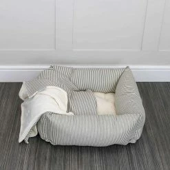 Best deal 😍 New 🔥 Lords & Labradors Box Bed For 🐕 🐕 Dogs - Spots & Stripes Collection 😉 ✨ -Cheap Lords & Labradors Store box bed for dogs spots stripes collection regency stripe top