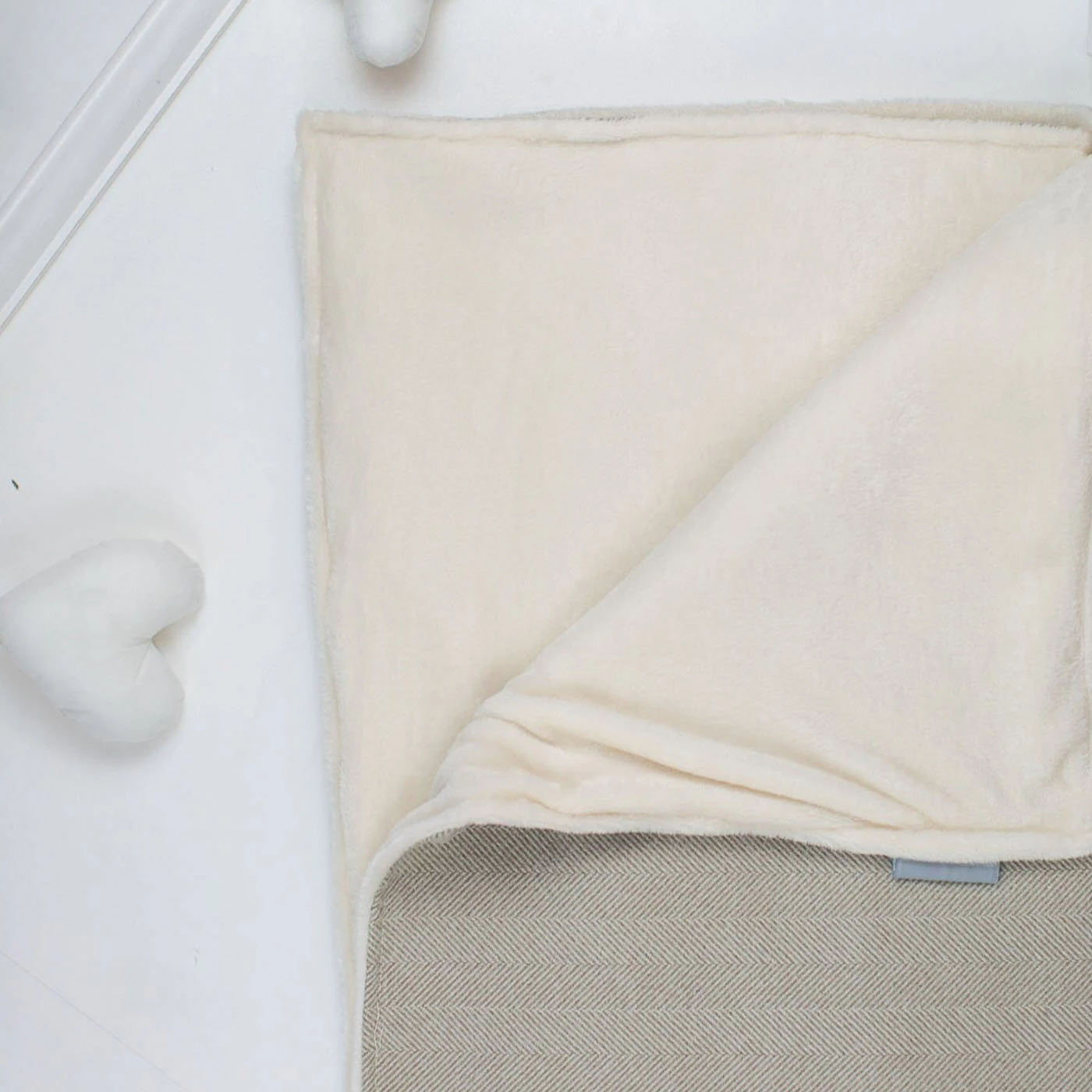 New ⭐ Buy 🎁 Cat & Kitten Neutral Tweed Blanket By Lords & Labradors 👍 🌟 3 New ⭐ Buy 🎁 Cat & Kitten Neutral Tweed Blanket By Lords & Labradors 👍 🌟 - Image 3