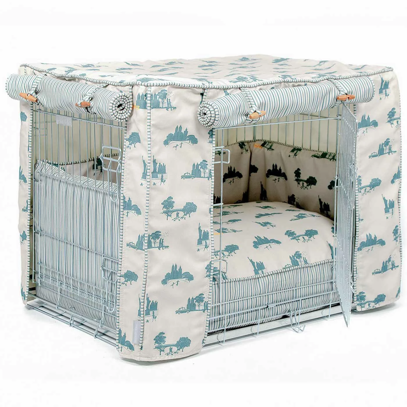 Cheap 😉 Promo 😀 🐕 Dog Crate Cover in Central Park by Lords & Labradors ⭐ ✔️ 3 Cheap 😉 Promo 😀 🐕 Dog Crate Cover in Central Park by Lords & Labradors ⭐ ✔️ - Image 3