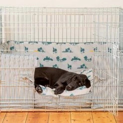 Cheapest 🥰 Best deal 😍 🐕 Dog Crate Set in Central Park Oil Cloth by Lords & Labradors 🤩 ✨ -Cheap Lords & Labradors Store central park oil cloth crate set by lords labradors no cover