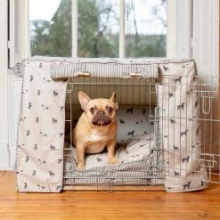 Brand new 🔥 Outlet 💯 🐕 Dog Crate Cover in Cosmopolitan 🦮 🐕 Dog Cotton by Lords & Labradors ⭐ 🛒