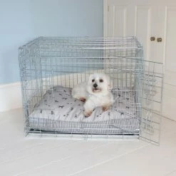 Best Pirce 🔔 Hot Sale 🌟 🐶 Dog Cushion in Cosmopolitan 🐕 🐶 Dog by Lords & Labradors 😉 👍 -Cheap Lords & Labradors Store cosmopolitan dog cushion silver crate