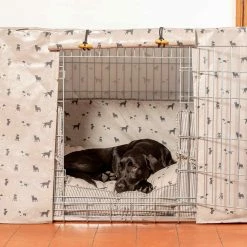 Wholesale ✨ Cheap 👍 🦮 Dog Crate Set in Cosmopolitan 🦮 🦮 Dog Oil Cloth by Lords & Labradors ✨ 🧨