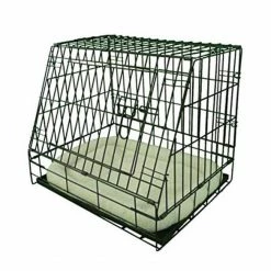 Best Pirce ๐ New ๐ Ellie Bo Slanted Deluxe Car Crate - Size S-M โ ๐ฅ 17 Best Pirce ๐ New ๐ Ellie Bo Slanted Deluxe Car Crate - Size S-M โ ๐ฅ -Cheap Lords & Labradors Store deluxe slanted dog cage studio front