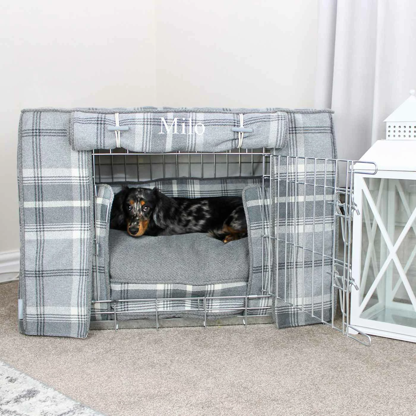 Wholesale ๐ Cheap โ๏ธ ๐ฆฎ Dog Crate Cover in Balmoral Dove Grey Tweed by Lords & Labradors ๐ ๐ 2 Wholesale ๐ Cheap โ๏ธ ๐ฆฎ Dog Crate Cover in Balmoral Dove Grey Tweed by Lords & Labradors ๐ ๐ - Image 2