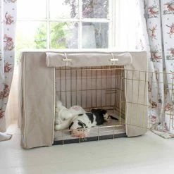 Promo 🎉 Flash Sale 👏 🐕 Dog Crate Cover In Savanna Oatmeal by Lords & Labradors ❤️ 😍 6 Promo 🎉 Flash Sale 👏 🐕 Dog Crate Cover In Savanna Oatmeal by Lords & Labradors ❤️ 😍 -Cheap Lords & Labradors Store dog crate cover in savanna oatmeal by lords labradors lifestyle