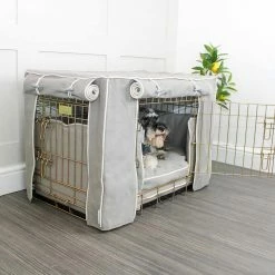 Buy ✔️ Cheap 👍 🐕 Dog Crate Cover In Savanna Stone by Lords & Labradors 🌟 🥰 -Cheap Lords & Labradors Store dog crate cover in savanna taupe by lords labradors