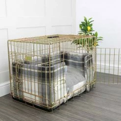 Discount 😉 Promo ⌛ 🐶 Dog Crate Set In Balmoral Charcoal Tweed By Lords & Labradors 🔥 🌟 15 Discount 😉 Promo ⌛ 🐶 Dog Crate Set In Balmoral Charcoal Tweed By Lords & Labradors 🔥 🌟 -Cheap Lords & Labradors Store dog crate set in balmoral charcoal tweed by lords labradors no cover