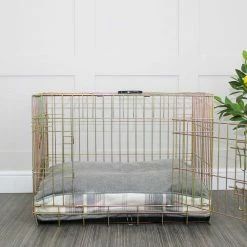 Discount 😉 Promo ⌛ 🐶 Dog Crate Set In Balmoral Charcoal Tweed By Lords & Labradors 🔥 🌟 12 Discount 😉 Promo ⌛ 🐶 Dog Crate Set In Balmoral Charcoal Tweed By Lords & Labradors 🔥 🌟 -Cheap Lords & Labradors Store dog crate set in balmoral charcoal tweed by lords labradors side no cover