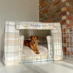 Hot Sale โจ Outlet ๐ ๐ฆฎ Dog Crate with Neutral Tweed Crate Cover by Lords & Labradors โค๏ธ ๐ฅ