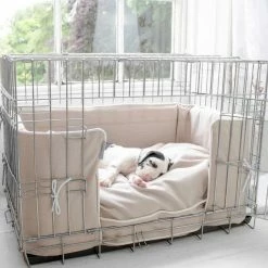 Brand new 🥰 Coupon 🔥 🦮 Dog Crate with Savanna Cushion & Bumper by Lords & Labradors 😀 😀