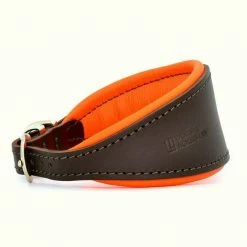 Flash Sale 🔥 Best Pirce 🥰 🦮 Dogs & Horses Leather Hound Collar 🧨 😀 -Cheap Lords & Labradors Store dogs and horses leather hound collar brown and orange