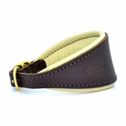 Flash Sale 🔥 Best Pirce 🥰 🦮 Dogs & Horses Leather Hound Collar 🧨 😀 -Cheap Lords & Labradors Store dogs horses hound collar brown cream