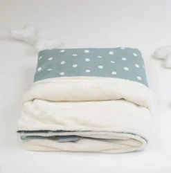 Flash Sale 🌟 Outlet ⌛ Personalised 🐶 🦮 Dog & Puppy Blanket By Lords & Labradors - Spots & Stripes collection 🛒 😀 -Cheap Lords & Labradors Store duck egg spot blanket ad824917 3494 4624 90f4 7011cdb1277a