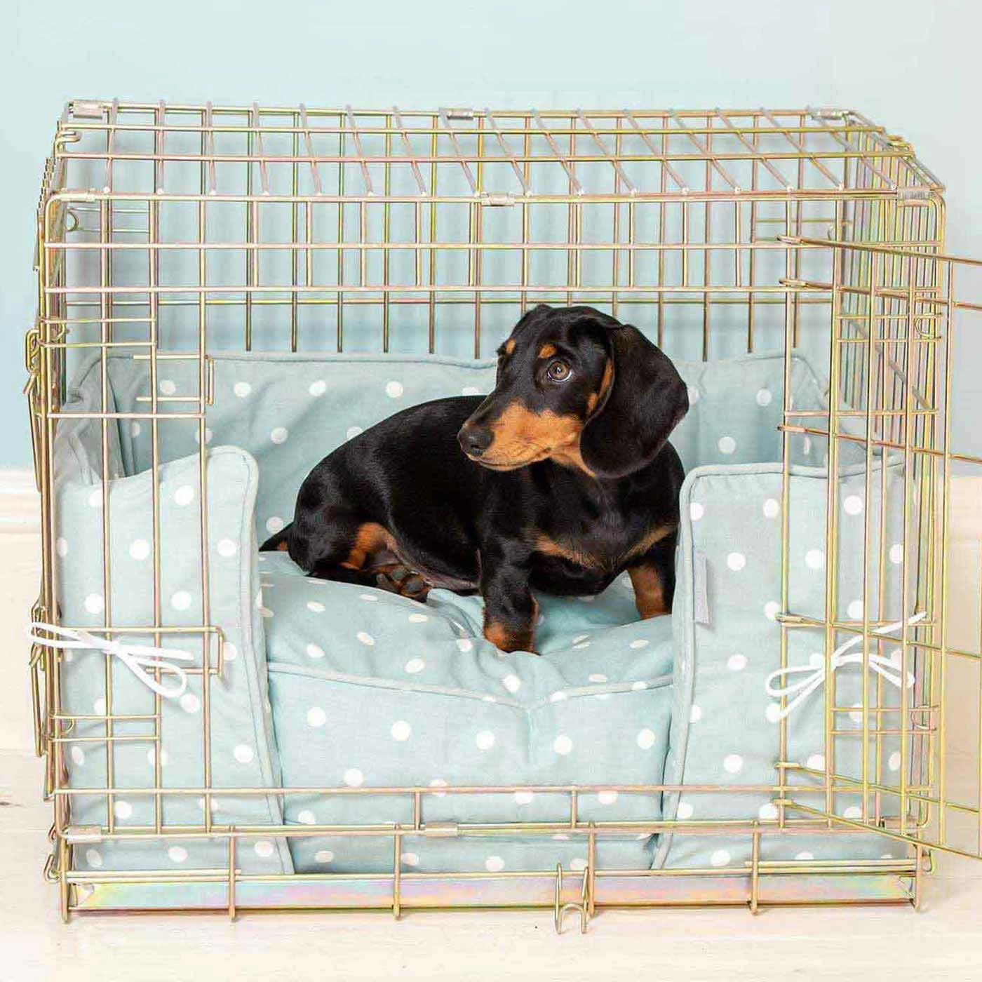 Cheap ๐ Promo ๐ ๐ Dog Crate Bumper in Duck Egg Spot by Lords & Labradors โ ๐ฏ 1 Cheap ๐ Promo ๐ ๐ Dog Crate Bumper in Duck Egg Spot by Lords & Labradors โ ๐ฏ