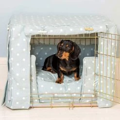 Top 10 🤩 Wholesale 👏 🐶 Dog Crate Set in Duck Egg Spot by Lords & Labradors 🔥 🤩