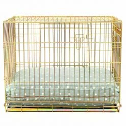 Brand new 🛒 Hot Sale ❤️ 🐕 Dog Cushion in Duck Egg Spot by Lords & Labradors 🥰 🛒 -Cheap Lords & Labradors Store duck egg spot cushion back studio