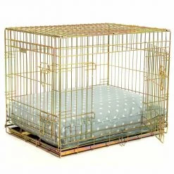 Brand new 🛒 Hot Sale ❤️ 🐕 Dog Cushion in Duck Egg Spot by Lords & Labradors 🥰 🛒 -Cheap Lords & Labradors Store duck egg spot cushion corner