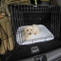 Best Pirce ๐ New ๐ Ellie Bo Slanted Deluxe Car Crate - Size S-M โ ๐ฅ 12 Best Pirce ๐ New ๐ Ellie Bo Slanted Deluxe Car Crate - Size S-M โ ๐ฅ -Cheap Lords & Labradors Store ellie bo slanted car crate door view