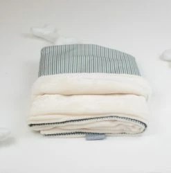 Flash Sale 🌟 Outlet ⌛ Personalised 🐶 🦮 Dog & Puppy Blanket By Lords & Labradors - Spots & Stripes collection 🛒 😀 -Cheap Lords & Labradors Store green stripe blanket 3 893313ce 2217 424a a05f 9f2de783e822