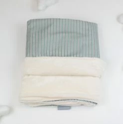 Flash Sale 🌟 Outlet ⌛ Personalised 🐶 🦮 Dog & Puppy Blanket By Lords & Labradors - Spots & Stripes collection 🛒 😀 -Cheap Lords & Labradors Store green stripe blanket 4 9fbcdb75 5e6f 45e8 8586 870957aaa946