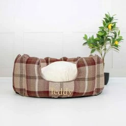 Budget 🔥 Cheap 🛒 Lords & Labradors High Wall Cosy Tweed Bed For 🐕 🐶 Dogs 🤩 🧨 -Cheap Lords & Labradors Store high wall cosy tweed bed for dogs mulberry
