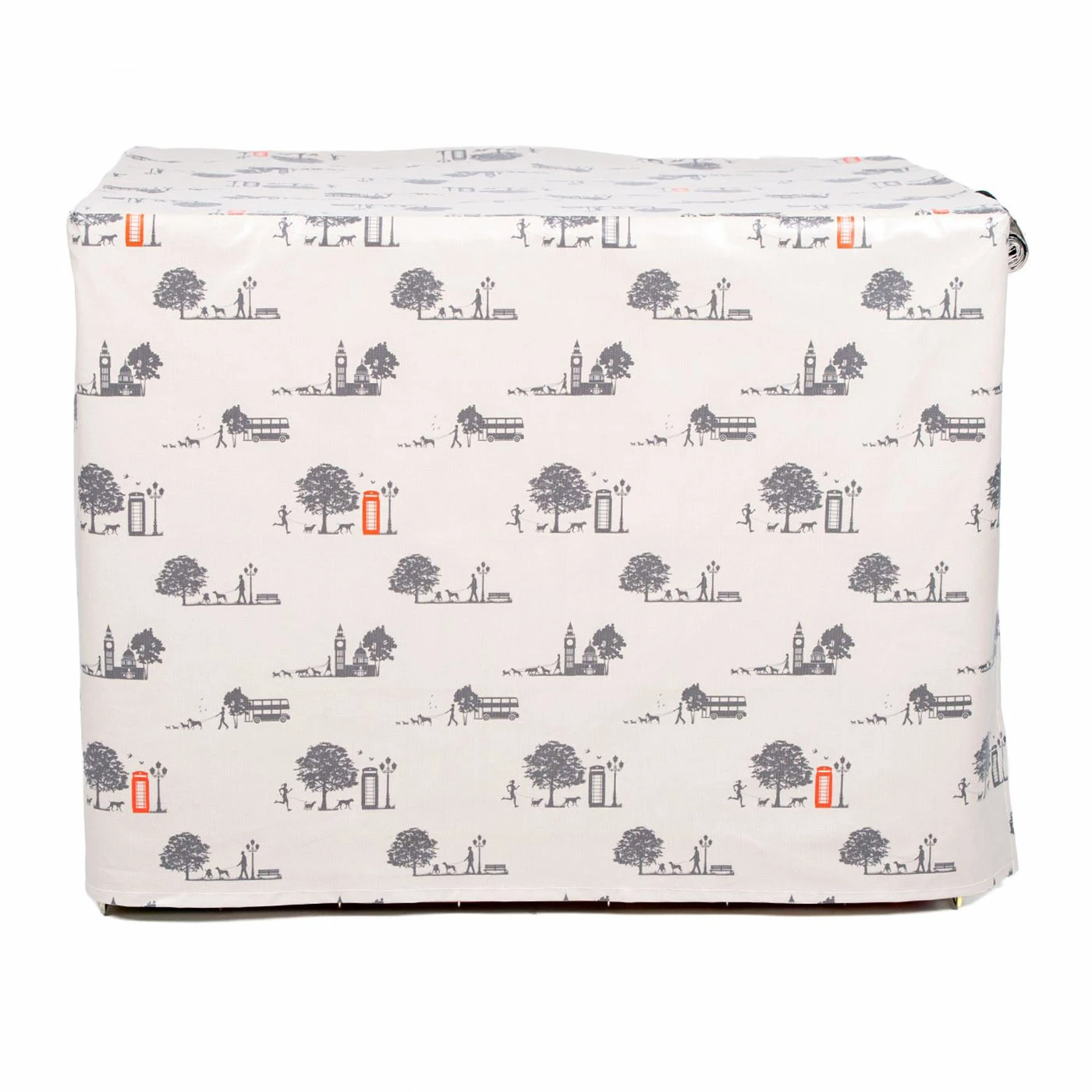Wholesale 😍 Best deal 🎉 🐕 Dog Crate Cover in Hyde Park Oil Cloth by Lords & Labradors ❤️ ⭐ 4 Wholesale 😍 Best deal 🎉 🐕 Dog Crate Cover in Hyde Park Oil Cloth by Lords & Labradors ❤️ ⭐ - Image 4