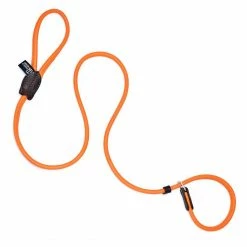 Flash Sale 😍 Best deal 🛒 🐶 Dogs & Horses Rolled Leather Slip Lead 🎉 🌟 -Cheap Lords & Labradors Store leather slip lead orange