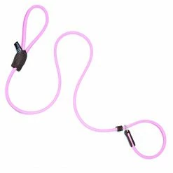 Flash Sale 😍 Best deal 🛒 🐶 Dogs & Horses Rolled Leather Slip Lead 🎉 🌟 -Cheap Lords & Labradors Store leather slip lead pink