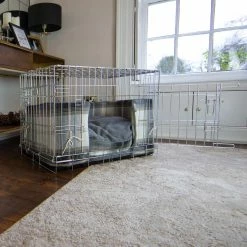 Top 10 ๐ Brand new ๐ ๐ถ Dog Crate Bumper in Balmoral Charcoal Tweed by Lords & Labradors ๐ ๐