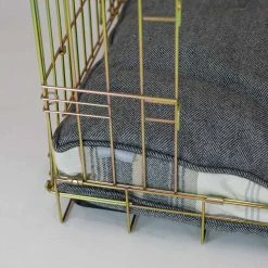 Deals 👍 Best deal 🥰 🦮 Dog Cushion in Balmoral Charcoal Tweed by Lords & Labradors 😀 🛒 -Cheap Lords & Labradors Store lords and labradors charcoal tweed cushion close up