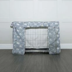 Deals 😍 Cheap 🔔 🐕 Dog Crate with Cotton Crate Cover by Lords & Labradors 🎁 💯 18 Deals 😍 Cheap 🔔 🐕 Dog Crate with Cotton Crate Cover by Lords & Labradors 🎁 💯 -Cheap Lords & Labradors Store lords and labradors crate cotton crate cover set silver country park