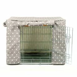 Deals 😍 Cheap 🔔 🐕 Dog Crate with Cotton Crate Cover by Lords & Labradors 🎁 💯 26 Deals 😍 Cheap 🔔 🐕 Dog Crate with Cotton Crate Cover by Lords & Labradors 🎁 💯 -Cheap Lords & Labradors Store lords and labradors crate cotton crate cover set silver grey spot