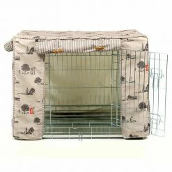 Deals 😍 Cheap 🔔 🐕 Dog Crate with Cotton Crate Cover by Lords & Labradors 🎁 💯 30 Deals 😍 Cheap 🔔 🐕 Dog Crate with Cotton Crate Cover by Lords & Labradors 🎁 💯 -Cheap Lords & Labradors Store lords and labradors crate cotton crate cover set silver hyde park