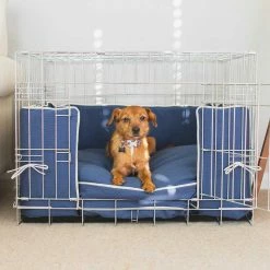 Flash Sale 🔔 Brand new 😍 🐕 Dog Crate Bumper in Savanna Indigo by Lords & Labradors ✨ 🔥
