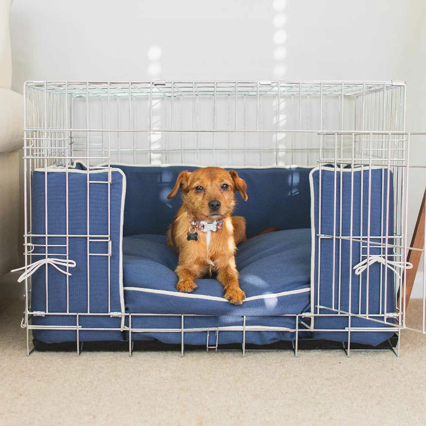 Brand new 🥰 Coupon 🔥 🦮 Dog Crate with Savanna Cushion & Bumper by Lords & Labradors 😀 😀 4 Brand new 🥰 Coupon 🔥 🦮 Dog Crate with Savanna Cushion & Bumper by Lords & Labradors 😀 😀 - Image 4