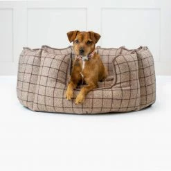 Discount 🥰 Best deal ❤️ Lords & Labradors High Wall Check Tweed Bed For 🦮 🐶 Dogs ✔️ 🤩