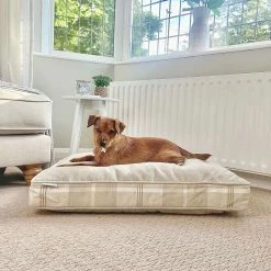 New 🎁 Promo ⌛ 🐶 Dog Crate Set In Balmoral Natural Tweed By Lords & Labradors ✨ ✨ -Cheap Lords & Labradors Store lords and labradors neutral tweed cushion