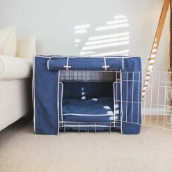 Promo ๐ Hot Sale ๐งจ ๐ถ Dog Crate Set in Savanna Indigo by Lords & Labradors ๐ ๐ 14 Promo ๐ Hot Sale ๐งจ ๐ถ Dog Crate Set in Savanna Indigo by Lords & Labradors ๐ ๐ -Cheap Lords & Labradors Store lords and labradors savanna indigo crate set front