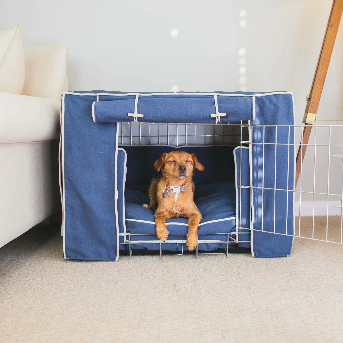 Promo ๐ Hot Sale ๐งจ ๐ถ Dog Crate Set in Savanna Indigo by Lords & Labradors ๐ ๐ 2 Promo ๐ Hot Sale ๐งจ ๐ถ Dog Crate Set in Savanna Indigo by Lords & Labradors ๐ ๐ - Image 2