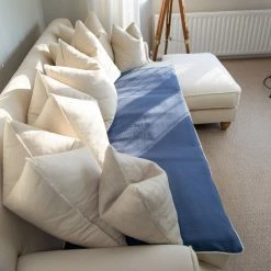 Coupon ๐ Hot Sale ๐ฏ Lords & Labradors Luxury Savanna Sofa Topper ๐ฏ โญ 15 Coupon ๐ Hot Sale ๐ฏ Lords & Labradors Luxury Savanna Sofa Topper ๐ฏ โญ -Cheap Lords & Labradors Store lords and labradors savanna indigo sofa topper top down view