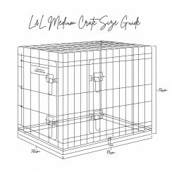 Cheap 😍 Best Pirce 🔥 Lords & Labradors Heavy Duty Silver Deluxe 🐕 🐕 Dog Crate - Size S-XXL 🔥 🔔 -Cheap Lords & Labradors Store lords labradors crate size guide medium 1159e221 cbe1 43a8 9fb2 280e764a8d60